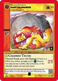 Giant Salamander - Cryptid Nation: Kickstarter Edition Tribal Theme Decks - MetaZoo card