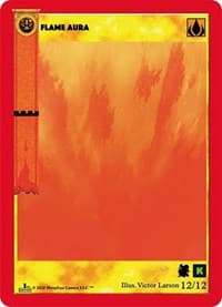 Flame Aura - Cryptid Nation: Kickstarter Edition Tribal Theme Decks - MetaZoo card