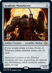 Academy Manufactor - Prerelease Cards - Magic: The Gathering card