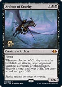 Archon of Cruelty - Prerelease Cards - Magic: The Gathering card