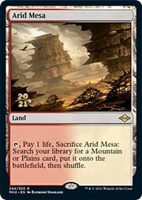 Arid Mesa - Prerelease Cards - Magic: The Gathering card