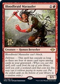 Bloodbraid Marauder - Prerelease Cards - Magic: The Gathering card