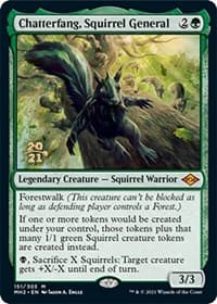 Chatterfang, Squirrel General - Prerelease Cards - Magic: The Gathering card