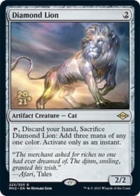 Diamond Lion - Prerelease Cards - Magic: The Gathering card