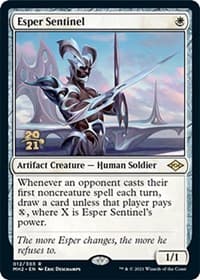 Esper Sentinel - Prerelease Cards - Magic: The Gathering card