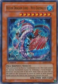 Ocean Dragon Lord - Neo-Daedalus - Structure Deck: Fury from the Deep - YuGiOh card