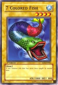 7 Colored Fish - Structure Deck: Fury from the Deep - YuGiOh card