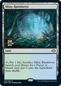 Misty Rainforest - Prerelease Cards - Magic: The Gathering card