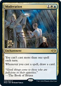 Moderation - Prerelease Cards - Magic: The Gathering card