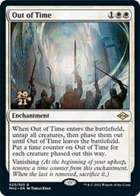 Out of Time - Prerelease Cards - Magic: The Gathering card