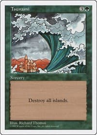 Tsunami - Fifth Edition - Magic: The Gathering card