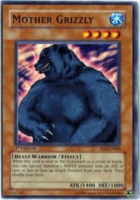 Mother Grizzly - Structure Deck: Fury from the Deep - YuGiOh card