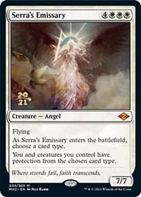 Serra's Emissary - Prerelease Cards - Magic: The Gathering card