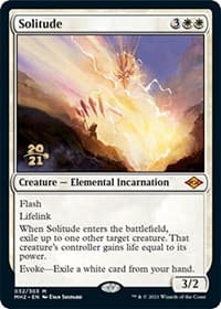 Solitude - Prerelease Cards - Magic: The Gathering card