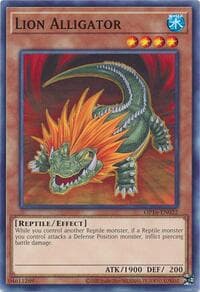 Lion Alligator - OTS Tournament Pack 16 - YuGiOh card