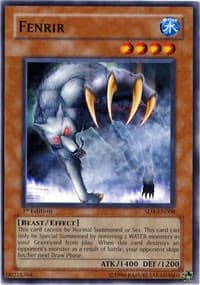 Fenrir - Structure Deck: Fury from the Deep - YuGiOh card