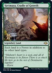 Yavimaya, Cradle of Growth - Prerelease Cards - Magic: The Gathering card