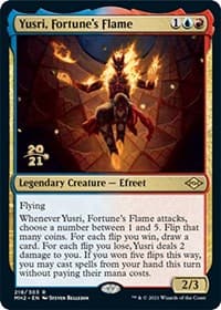 Yusri, Fortune's Flame - Prerelease Cards - Magic: The Gathering card