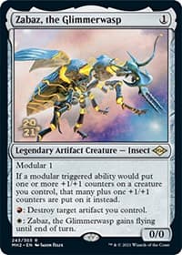 Zabaz, the Glimmerwasp - Prerelease Cards - Magic: The Gathering card