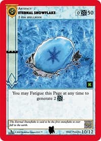 Eternal Snowflake - Cryptid Nation: Kickstarter Edition Tribal Theme Decks - MetaZoo card