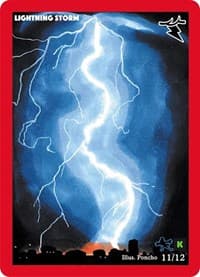 Lightning Storm - Cryptid Nation: Kickstarter Edition Tribal Theme Decks - MetaZoo card