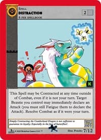 Distraction - Cryptid Nation: Kickstarter Edition Tribal Theme Decks - MetaZoo card