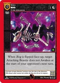 Bog - Cryptid Nation: Kickstarter Edition Tribal Theme Decks - MetaZoo card