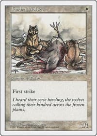 Tundra Wolves - Fifth Edition - Magic: The Gathering card