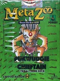 Pukwudgie Chieftain Tribal Theme Deck - Kickstarter Edition - Cryptid Nation: Kickstarter Edition Tribal Theme Decks - MetaZoo card