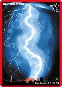 Lightning Storm - Cryptid Nation: Kickstarter Edition - MetaZoo card