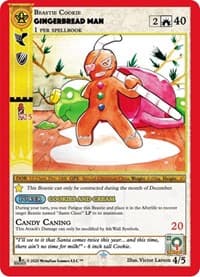 Gingerbread Man (First Edition) - Holiday Promos - MetaZoo card