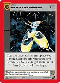 New Year's New Beginnings (First Edition) - Holiday Promos - MetaZoo card