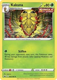 Kakuna - SWSH06: Chilling Reign - Pokemon card
