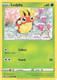 Ledyba - SWSH06: Chilling Reign - Pokemon card