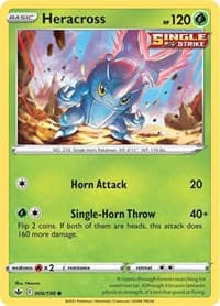 Heracross - SWSH06: Chilling Reign - Pokemon card