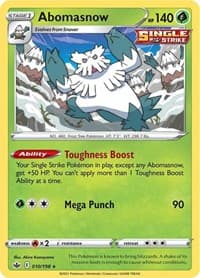 Abomasnow - SWSH06: Chilling Reign - Pokemon card