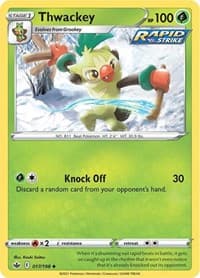 Thwackey - SWSH06: Chilling Reign - Pokemon card