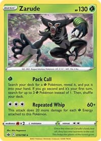 Zarude - SWSH06: Chilling Reign - Pokemon card