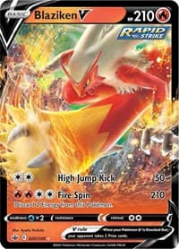 Blaziken V - SWSH06: Chilling Reign - Pokemon card