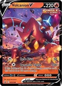 Volcanion V - SWSH06: Chilling Reign - Pokemon card