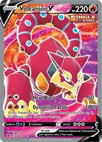 Volcanion V (Full Art) - SWSH06: Chilling Reign - Pokemon card