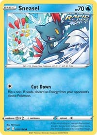Sneasel - SWSH06: Chilling Reign - Pokemon card