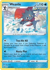 Weavile - SWSH06: Chilling Reign - Pokemon card