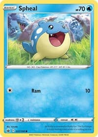 Spheal - SWSH06: Chilling Reign - Pokemon card