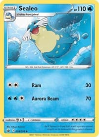 Sealeo - SWSH06: Chilling Reign - Pokemon card