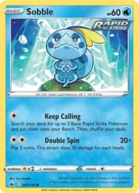 Sobble - SWSH06: Chilling Reign - Pokemon card