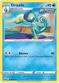 Drizzile - SWSH06: Chilling Reign - Pokemon card