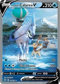 Ice Rider Calyrex V (Alternate Full Art) - SWSH06: Chilling Reign - Pokemon card