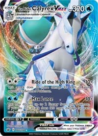 Ice Rider Calyrex VMAX - SWSH06: Chilling Reign - Pokemon card