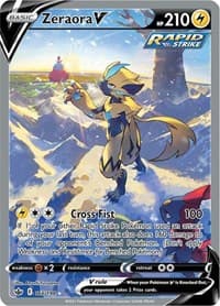 Zeraora V (Alternate Full Art) - SWSH06: Chilling Reign - Pokemon card